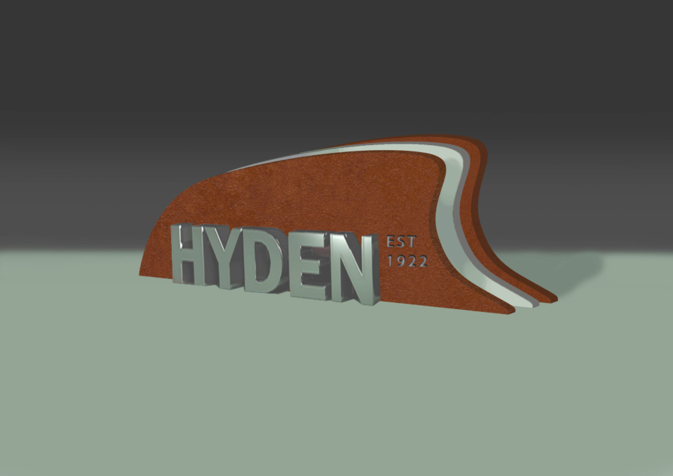 hyden-entry statement 3d design